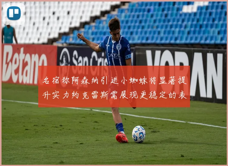 名宿称阿森纳引进小蜘蛛将显著提升实力约克雷斯需展现更稳定的表现