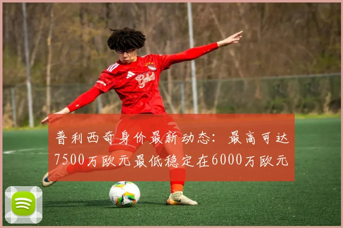 普利西奇身价最新动态：最高可达7500万欧元最低稳定在6000万欧元